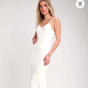 New wedding dress -lulu’s Taliana white lace button back